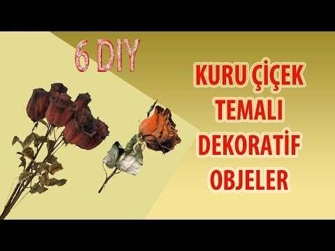 Video: Kuru Yapraklar Ve çiçeklerden Hangi El Sanatları Yapılır?