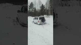 2 УАЗА ПАТРИОТА НА БЕЛОВСКИЙ ВОДОПАД #оффроад54 #automobile #внедорожник
