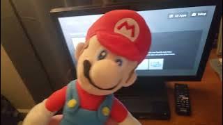 Mario watches the Paramount DVD logo (2025 Remake)