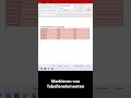 TextMaker Tabellenelemente markieren