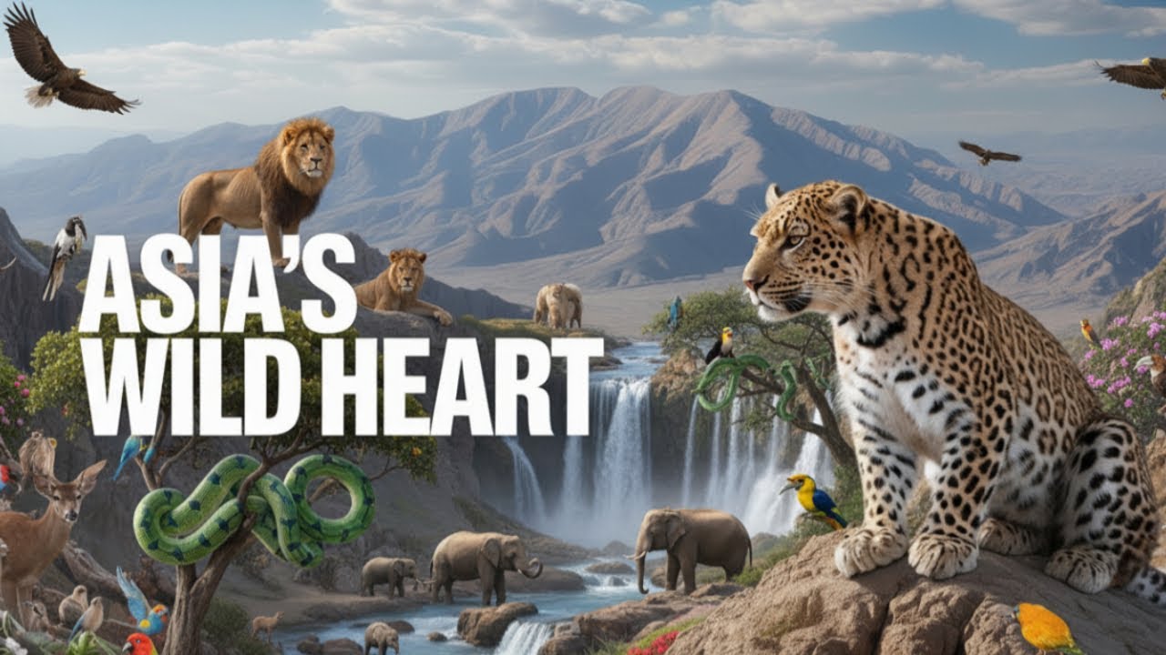 🌏 SOUTHWEST ASIA Wildlife & Nature in 8K | Landscapes & Rare Animals