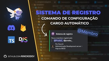 Sistema de registro e auto cargo com firestore - DiscordJs v14 Typescript Firestore