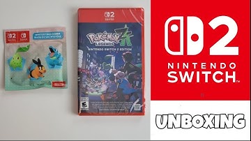 POKEMON LEGENDS Z-A NINTENDO SWITCH 2 EDITION GAME UNBOXING