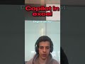 Copilot in Excel does the work for you 📊