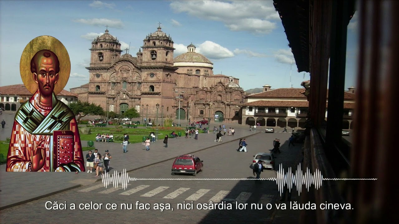 Sfântul Ioan Gură de Aur: Către cei ce lasă slujbele bisericeşti şi se duc la petreceri