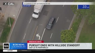 Deputies arrest suspect in Montebello for assault with deadly weapon on peace officer