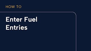 How to enter Fuel Entries screenshot 4