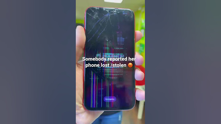 Somebody reported her #iphone lost & stolen 😱😡 #shorts #apple #iphone13 #ios #android #samsung