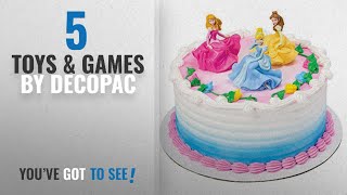 Top 10 Decopac Toys & Games [2018]: DecoPac Disney Princess Once Upon A Moment DecoSet Cake Topper