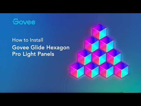 How to Install Govee Glide Hexagon Pro Light Panels?