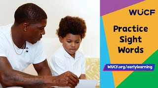 Boost Your Child’s Reading Skills with Sight Words Practice! | Early Learning with WUCF #education