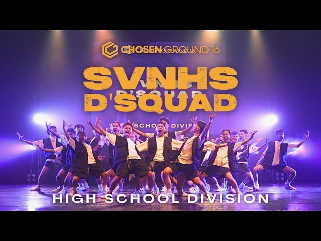 SVNHS D’Squad | High School Division | Chosen Ground 16 [FRONTVIEW] class=