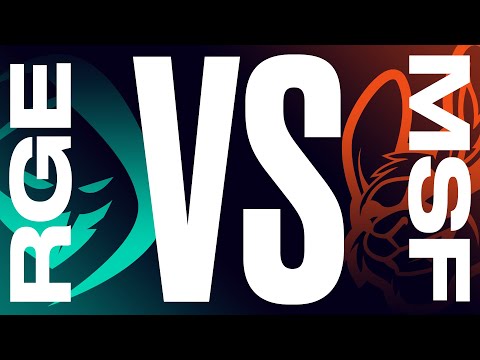 RGE vs. MSF - Week 1 Day 2 | LEC Spring Split | Rogue vs. Misfits Gaming (2022)