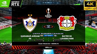 Hələ alınacaq intiqamımız var❗ Qarabağ - Bayer Leverkusen | FIFA 23 4K #qarabağ #uel