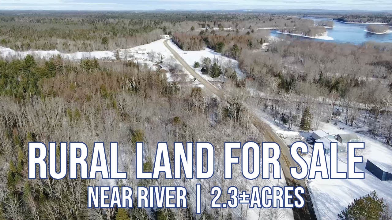 Land For Sale Near Bangor Maine Real Estate YouTube
