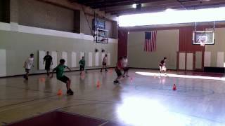 Best Basketball Skills & Drills - Speed & Agility - Explosive 4 Cone Drill