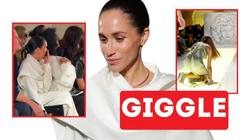 Meghan Markle CAUGHT LAUGHING as Model Falls — Paris Fashion Week Chaos!