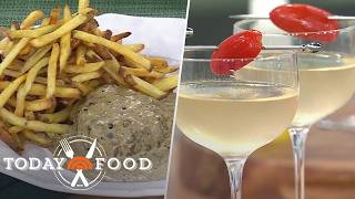Steak au Poivre and Tomato Martini: Get the Recipes!