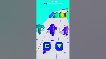 Blob Shifter 3D Level-4768 best cool game ever #games #shorts #funny