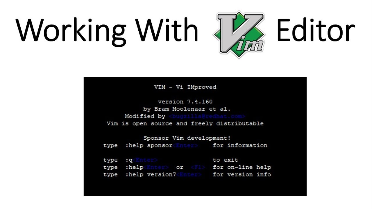 ViM Editor in Linux - YouTube