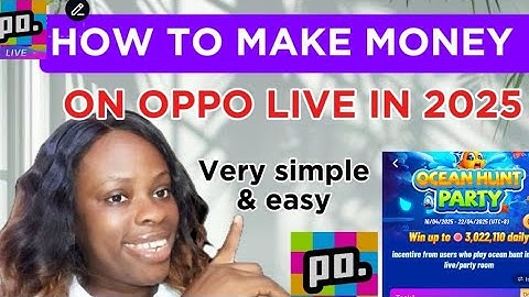 How to make MONEY from POPPO LIVE  ( Withdraw successfully to your bank account)