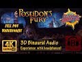 [4K, 3D Audio] Poseidon's Fury Full Walkthrough 4K POV Binaural 3D Audio - Islands of Adventure