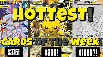 BURNING MARKET! - HOTTEST POKÉMON CARDS of the WEEK!