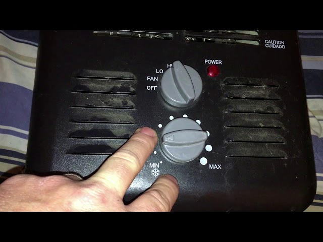 How I fixed a broken Space Heater - YouTube