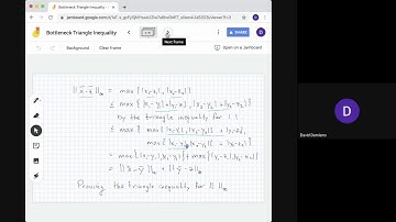 Bottleneck Distance Triangle Inequality - Damiano - 2020