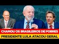 BOLSA FAMÍLIA  LULA diz que Brasil NÃO PODE viver de Bolsa Família pra sempre!