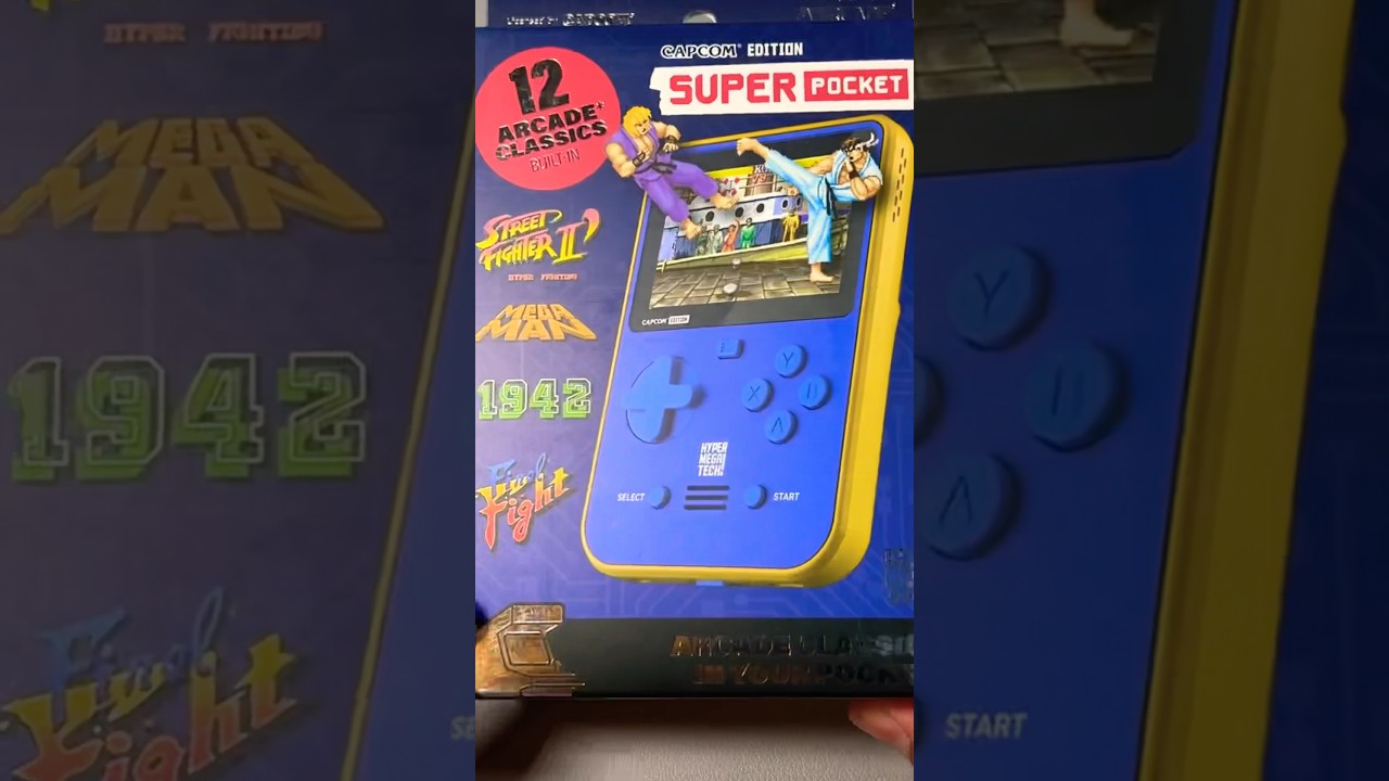 Evercade Super Pocket - Capcom Edition 