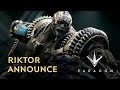 Paragon  riktor announce trailer