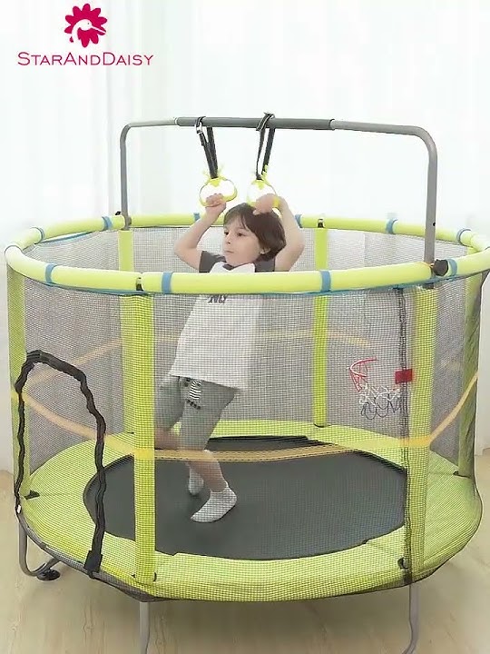 StarAndDaisy Trampoline with protection net Adult & childern jumping