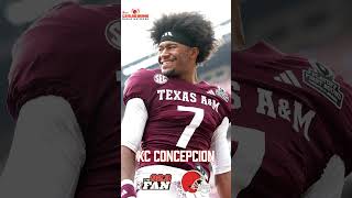 #Browns first round pick WR KC Concepcion says he's a playmaker, versatile, can play anywhere