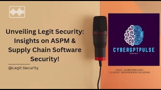 Field CTO's  insights on ASPM & Supply Chain Software Security!