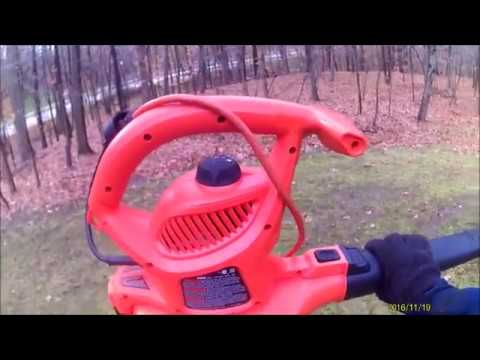 Black & Decker Lawn & Garden BV2500 Leaf Hog™ High Performance Blower Vacuum  & Mulcher 