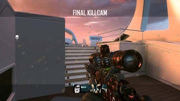 Cross Map Tomahawk Killcam! Black Ops 2