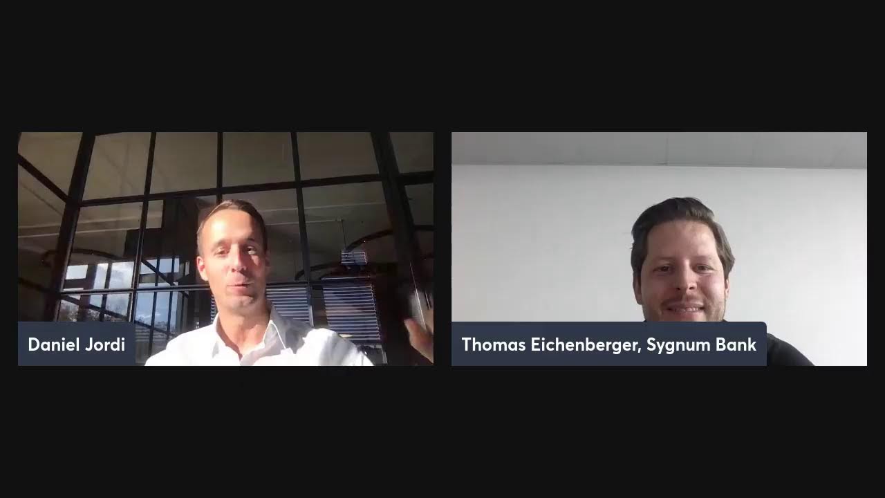 Digital Biz Talk with Thomas Eichenberger, Executive Board Member at Sygnum  Bank