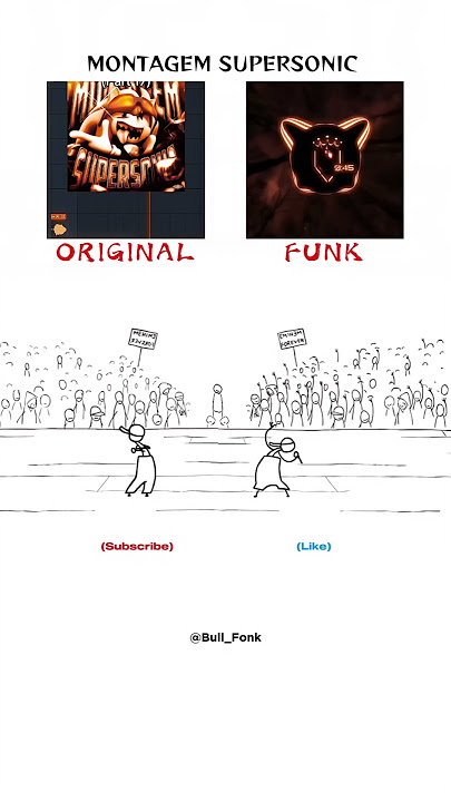 MONTAGEM SUPERSONIC (Original vs Funk) | Which One Is Better ? #funk #viralshorts #shorts