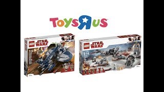 Lego Star Wars 2018 Last Jedi Sets Now Available In Stores!