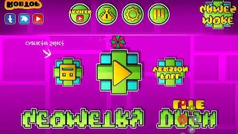 Playing geometry dash but if I say a swear word the videos ends