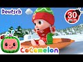 Versteckspiel im Schnee - CoComelon | Moonbug Kids Deutsch