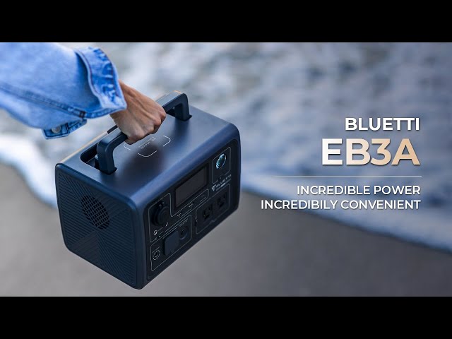 BLUETTI EB3A mobile power station — Niuxtech