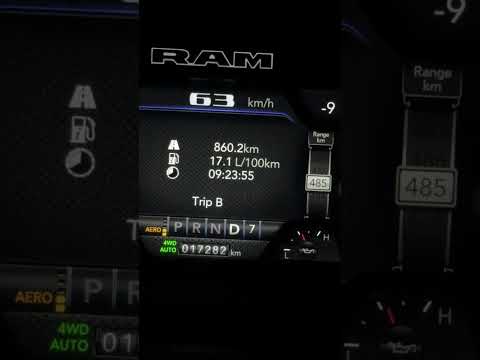 Реальный расход бензина   RAM 1500 5.7 HEMI на трассе