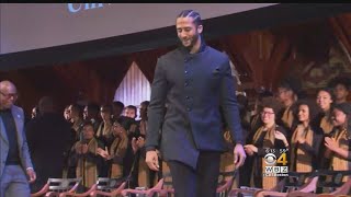 Kaepernick Awarded W E B Du Bois Medal At Harvard University