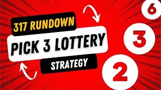 Pick 3 Lottery | 317 Rundown Slant Doubles Strategy (Kansas) - For entertainment purposes only!