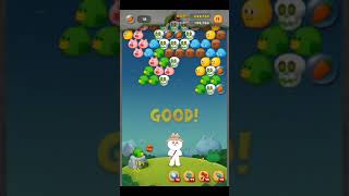 line bubble 2 運動大會 3 (無道具,剩9球,2%)20180123
