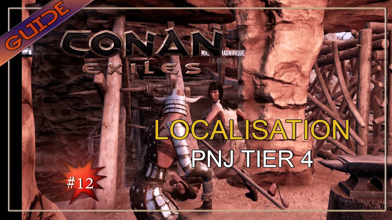 conan exiles named armorer location