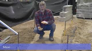 Installing Retaining Wall Base Leveling Pad   Vern Dueck
