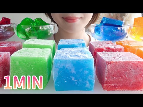 【咀嚼音】1分間の超高速ASMR/色んなものを食べる音まとめ【ASMR/EATINGSOUNDS】